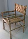 BC-48A, Bamboo Chair with Arm Rests